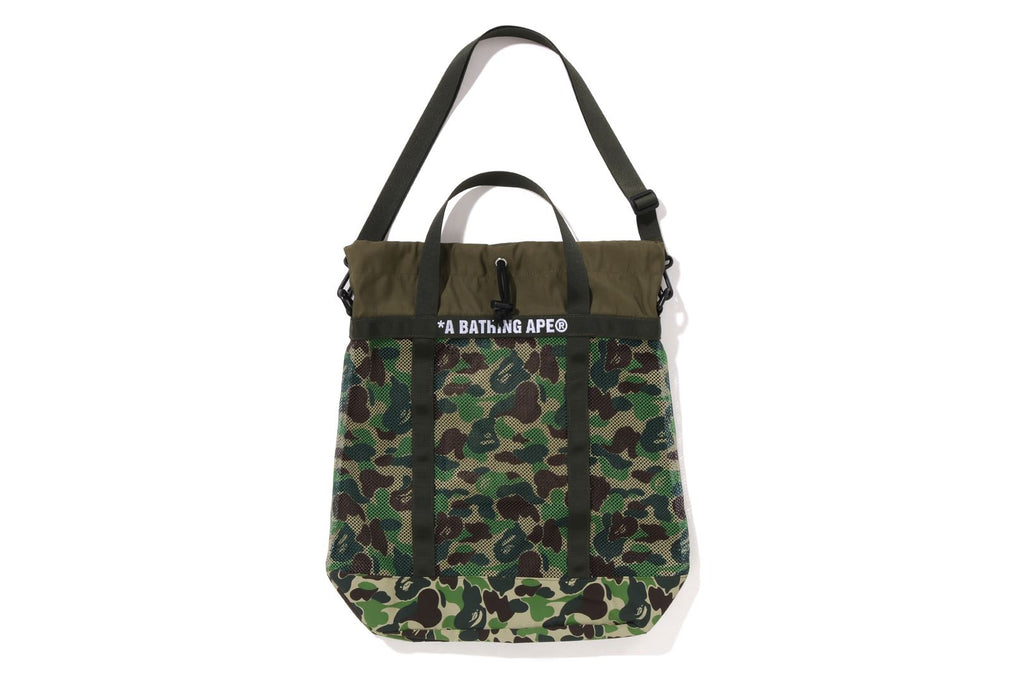 ABC CAMO MESH TOTE BAG M