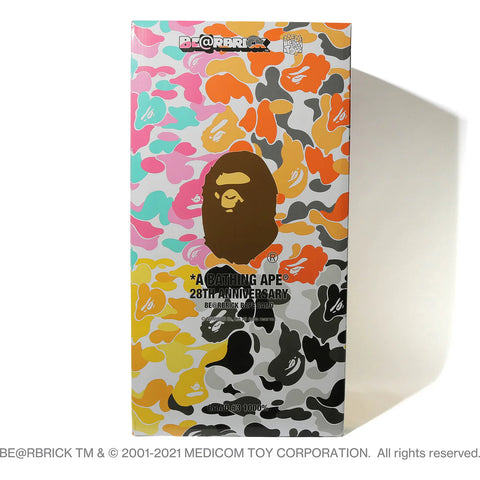 A BATHING APE 28TH ANNIVERSARY BE@RBRICK 1000%