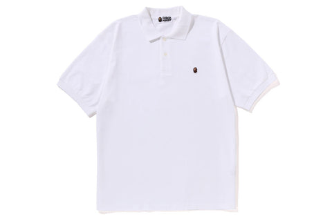 APE HEAD ONE POINT RELAXED FIT POLO M