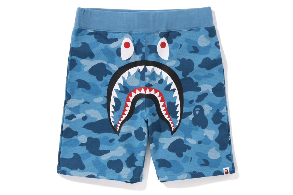 HONEYCOMB CAMO SHARK SWEAT SHORTS M