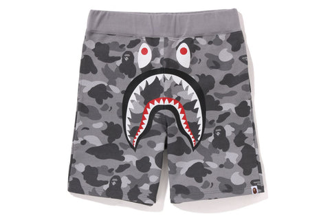 HONEYCOMB CAMO SHARK SWEAT SHORTS M