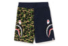 ABC CAMO SIDE SHARK SWEAT SHORTS M