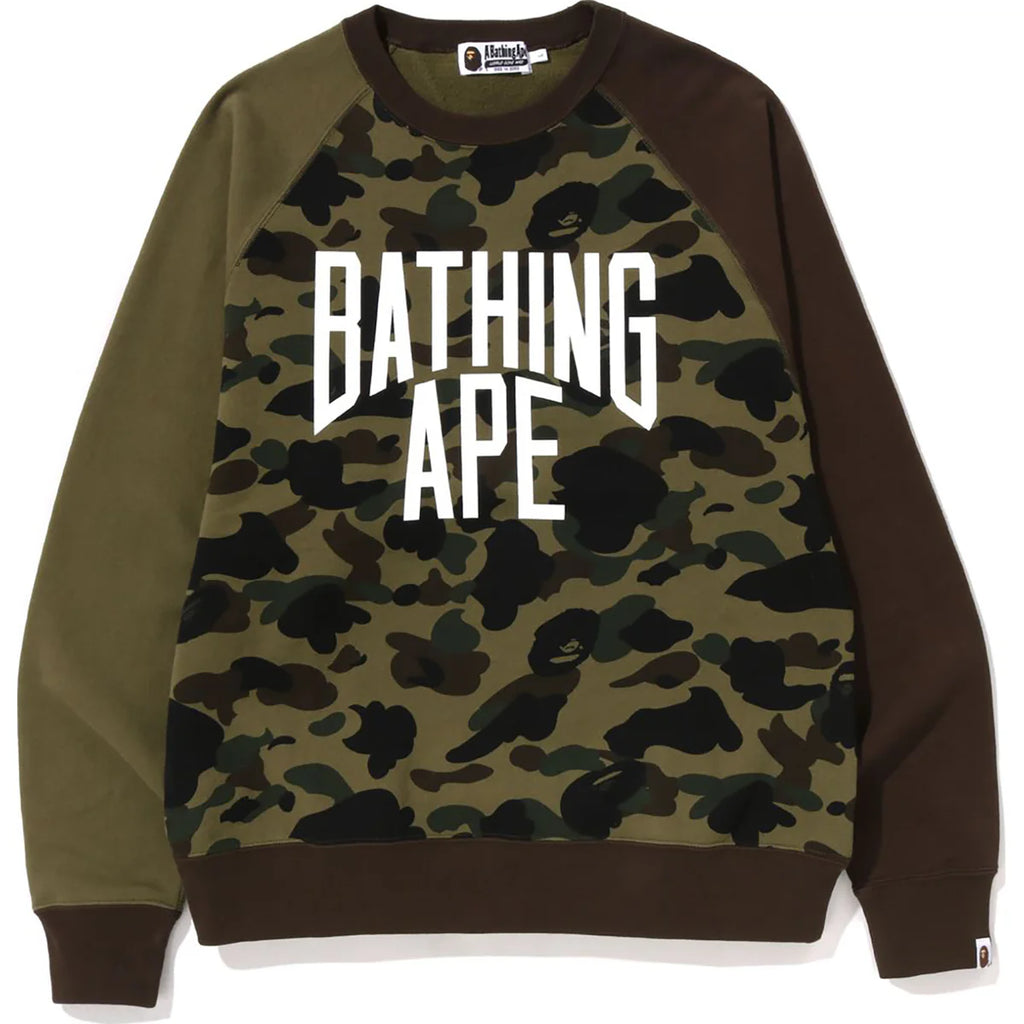 1st Camo Bape Sweatshirt Kids 1ST CAMO CRAZY BATHING APE
