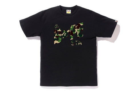 ABC CAMO BAPE STA LOGO TEE M