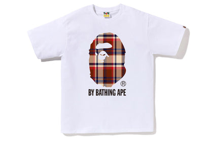 BAPE CHECK BY BATHING APE TEE M C