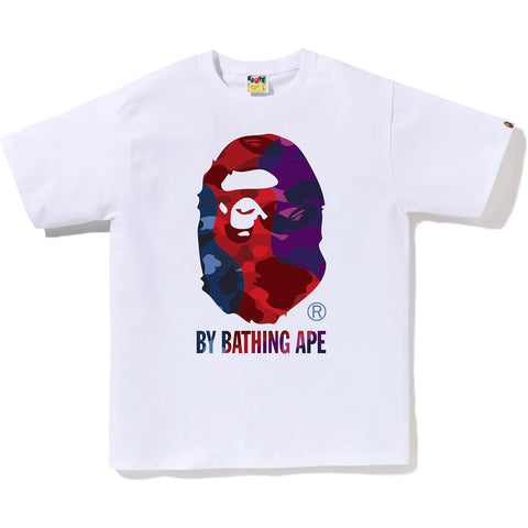 COLOR CAMO CRAZY BY BATHING APE TEE M