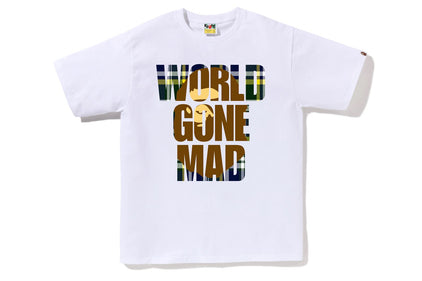 BAPE CHECK WGM APE HEAD OVERLAP TEE M