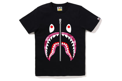 WOODLAND CAMO SHARK TEE L