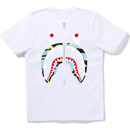 NEW MULTI CAMO WGM SHARK TEE L