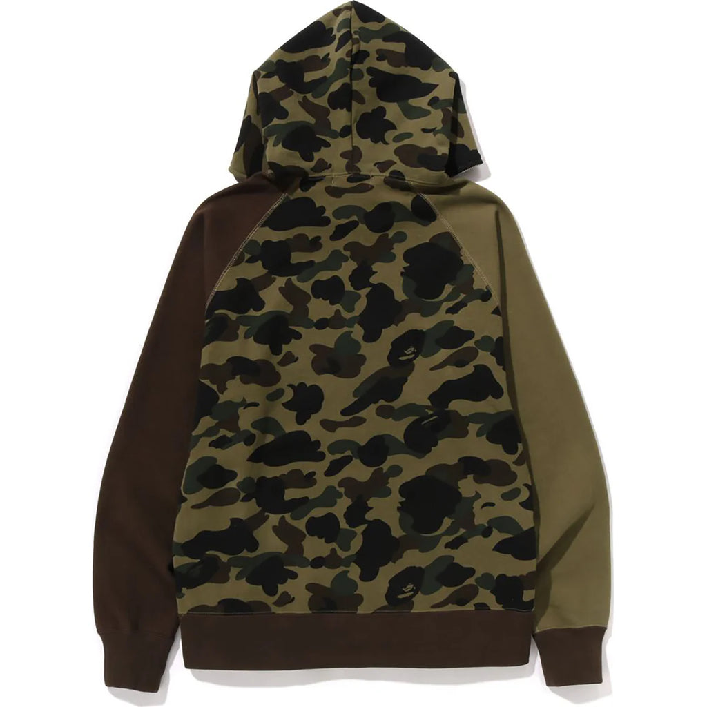 1ST CAMO CRAZY COLLEGE FULL ZIP HOODIE M