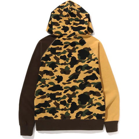 1ST CAMO CRAZY COLLEGE FULL ZIP HOODIE M