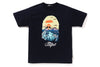 MR BATHING APE HEAD WIDE TEE