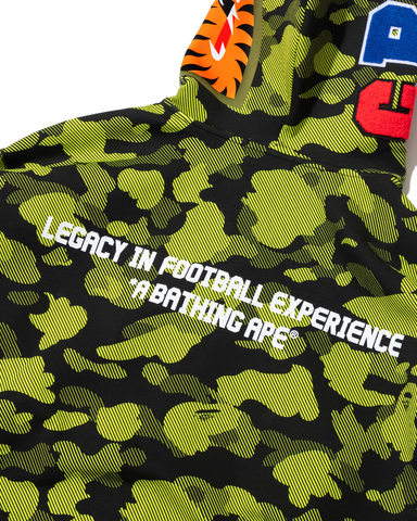 BAPE X Cr7 Life Logo Relaxed Fit Shark Full Zip Hoodie