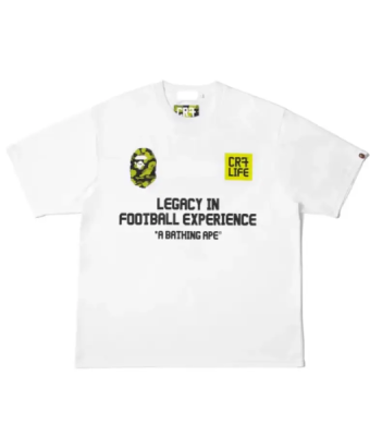 BAPE X CR7 Life Multi Logo Poly Relaxed Fit Jersey