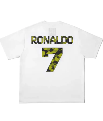 BAPE X CR7 Life Multi Logo Poly Relaxed Fit Jersey