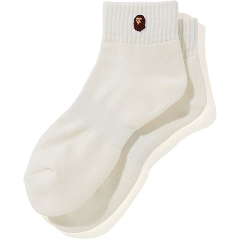 APE HEAD ONE POINT ANKLE SOCKS M