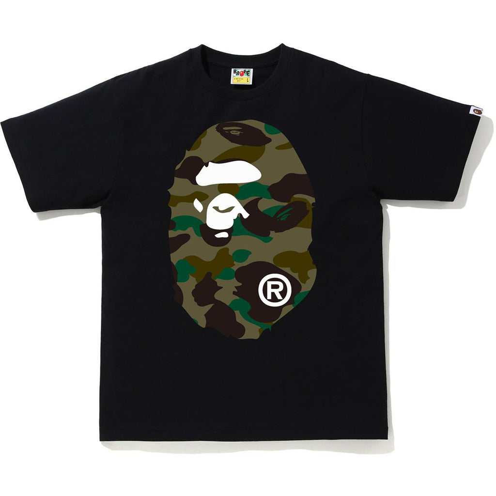 1ST CAMO BIG APE HEAD TEE M