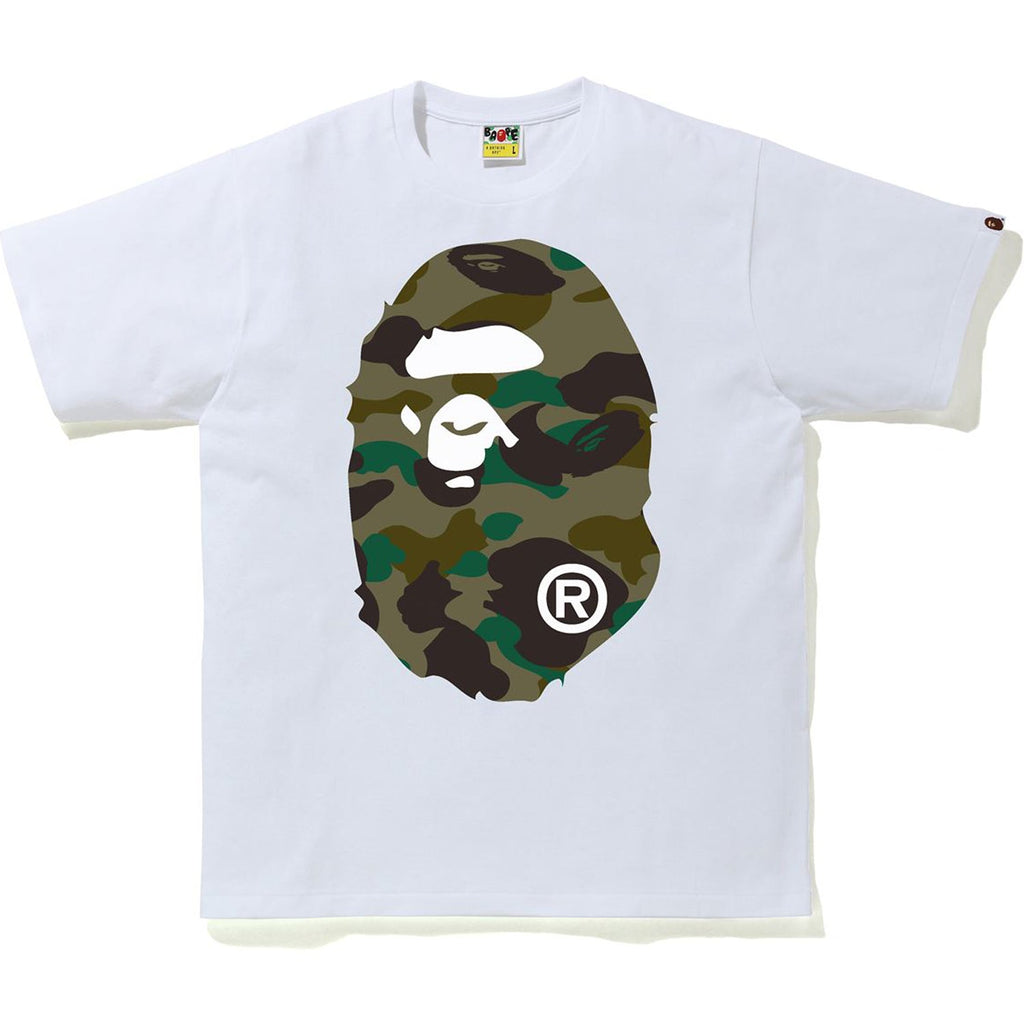 1ST CAMO BIG APE HEAD TEE M