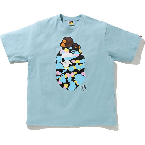 NEW MULTI CAMO MILO ON APE RLX TEE M